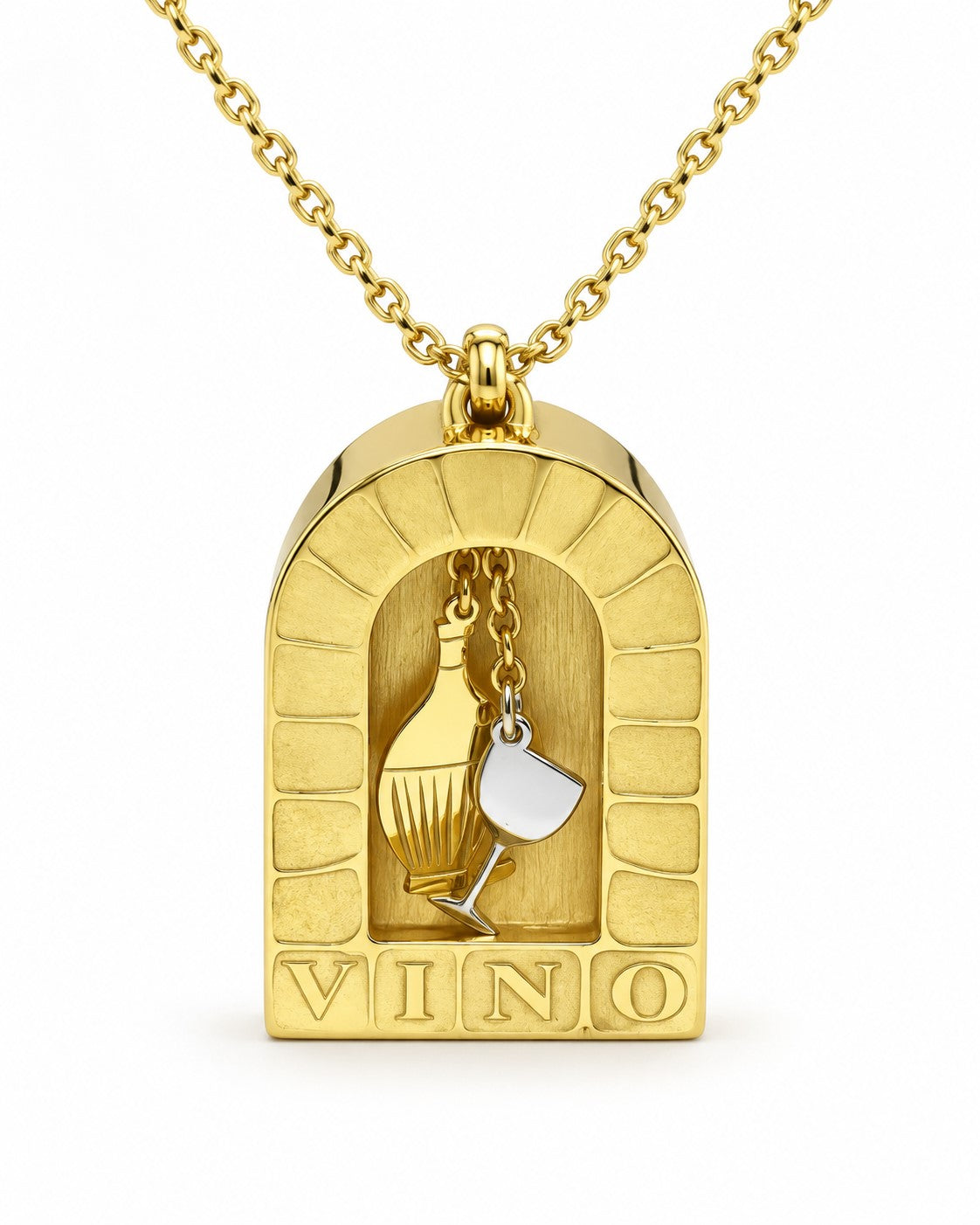 Collana Buchetta del Vino Dorata – Firenze
