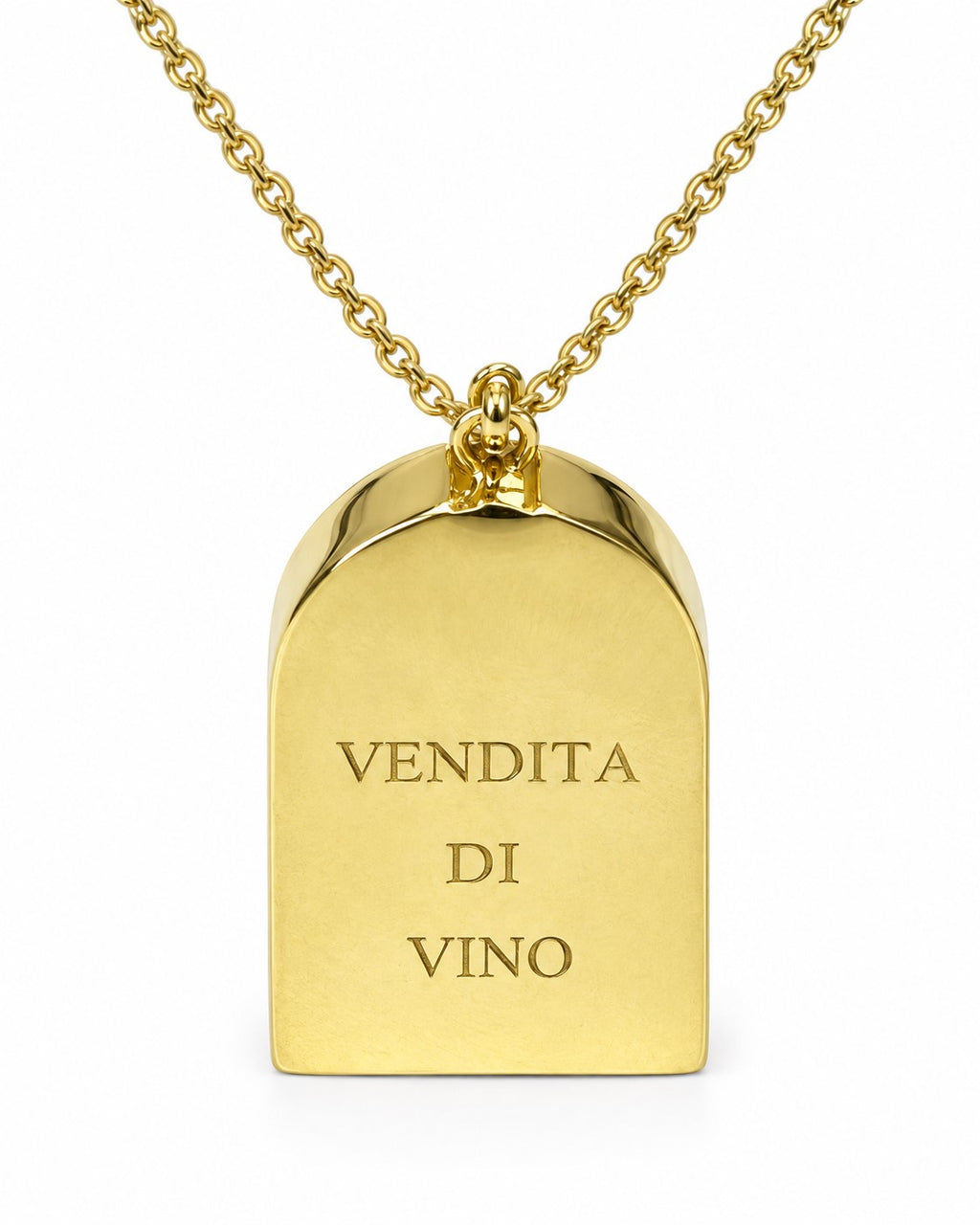 Collana Buchetta del Vino Dorata – Firenze