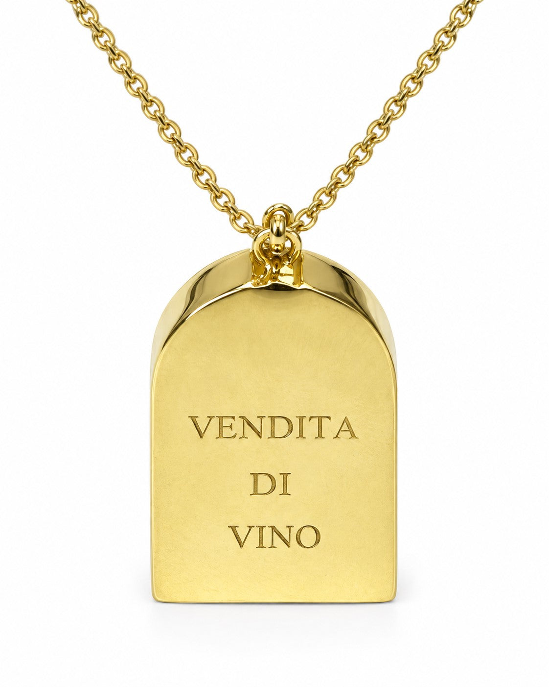 Collana Buchetta del Vino Dorata – Firenze