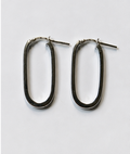 Hoop  Sezione Quadrata – Argento 925